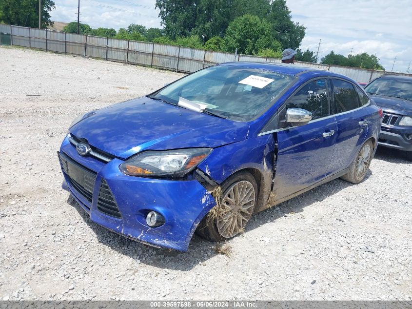 2014 Ford Focus Titanium VIN: 1FADP3J28EL233568 Lot: 39597698