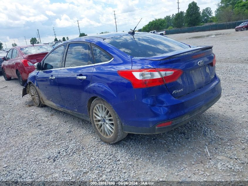 2014 Ford Focus Titanium VIN: 1FADP3J28EL233568 Lot: 39597698