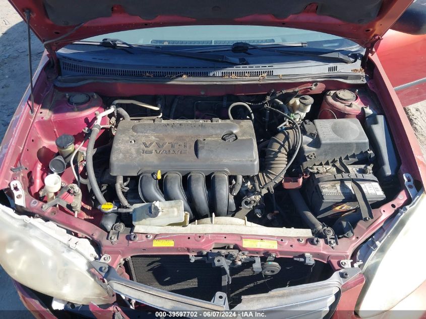 2004 Toyota Corolla Ce VIN: JTDBR32E542028217 Lot: 39597702