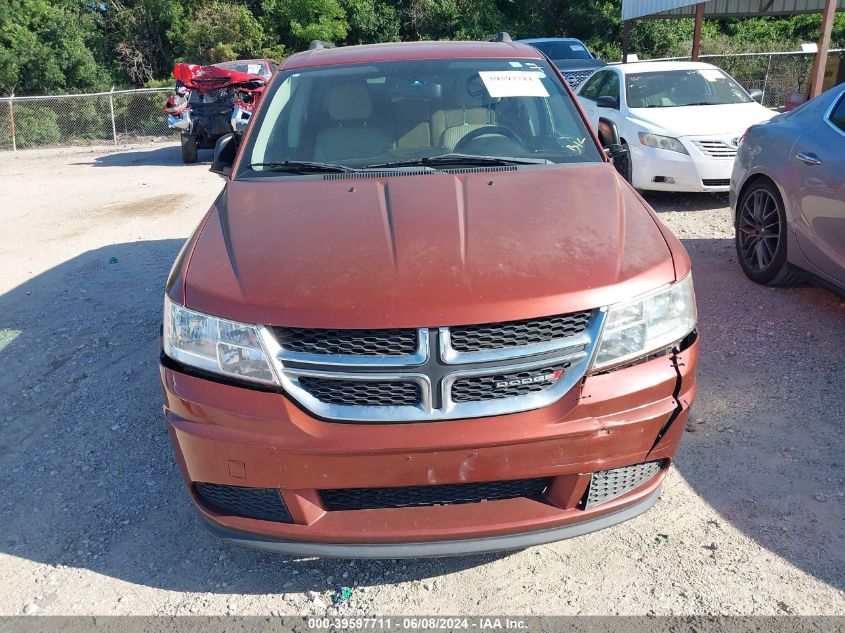 2014 Dodge Journey Se VIN: 3C4PDCAB4ET317181 Lot: 39597711