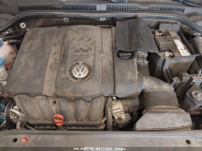 2012 Volkswagen Jetta 2.5L Se VIN: 3VWDP7AJ6CM332228 Lot: 39597741