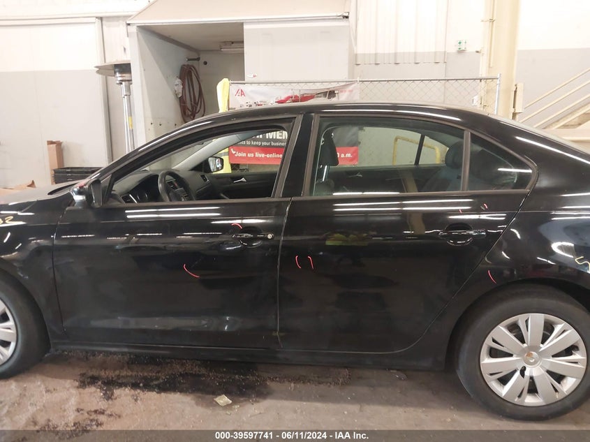 2012 Volkswagen Jetta 2.5L Se VIN: 3VWDP7AJ6CM332228 Lot: 39597741