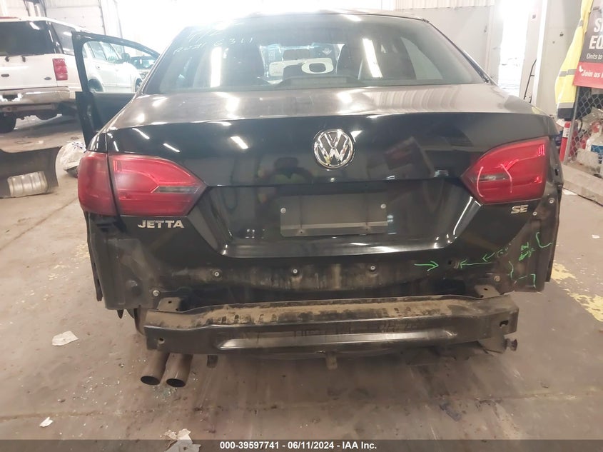2012 Volkswagen Jetta 2.5L Se VIN: 3VWDP7AJ6CM332228 Lot: 39597741