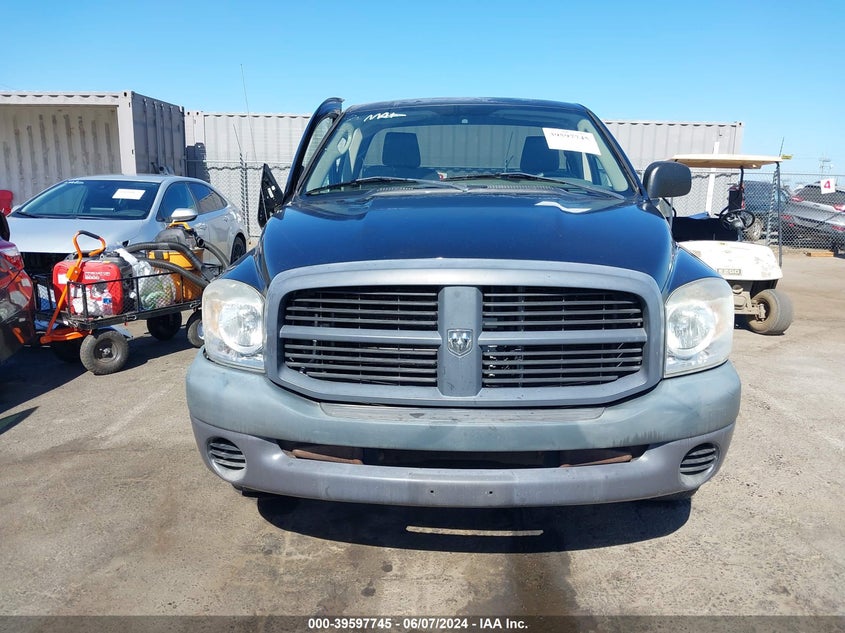 2008 Dodge Ram 1500 St/Sxt VIN: 1D7HA16K38J134432 Lot: 39597745