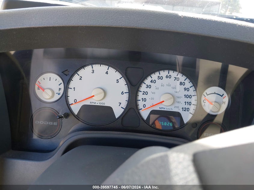 2008 Dodge Ram 1500 St/Sxt VIN: 1D7HA16K38J134432 Lot: 39597745