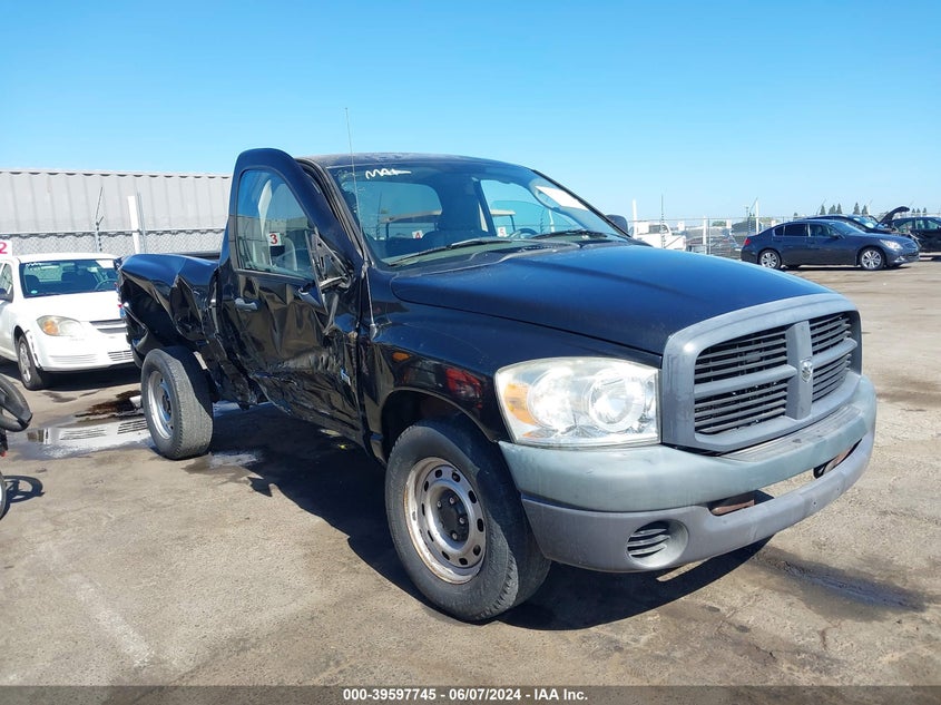 2008 Dodge Ram 1500 St/Sxt VIN: 1D7HA16K38J134432 Lot: 39597745