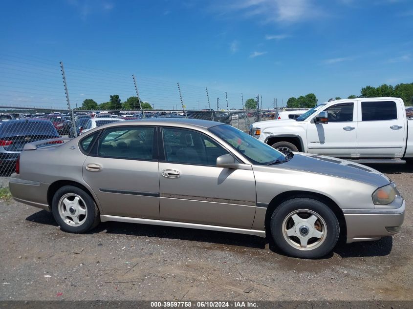 2002 Chevrolet Impala Ls VIN: 2G1WH55K329162586 Lot: 39597758