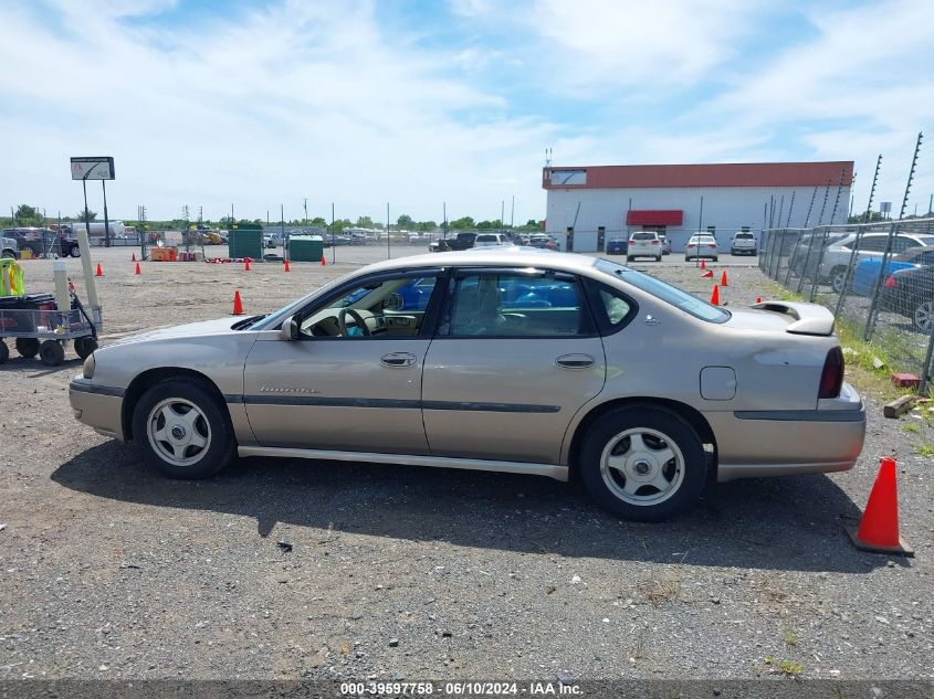 2002 Chevrolet Impala Ls VIN: 2G1WH55K329162586 Lot: 39597758