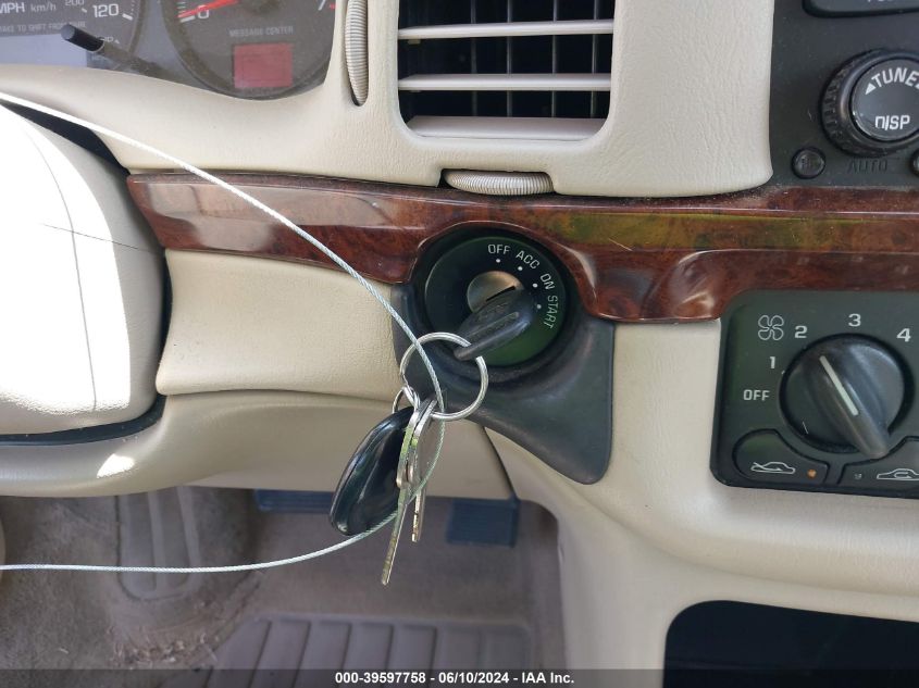 2002 Chevrolet Impala Ls VIN: 2G1WH55K329162586 Lot: 39597758