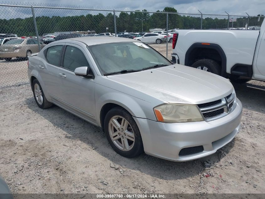 1C3CDZCBXCN196740 2012 Dodge Avenger Sxt