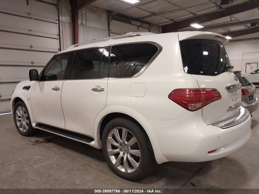 2014 Infiniti Qx80 VIN: JN8AZ2NE1E9065022 Lot: 39597766