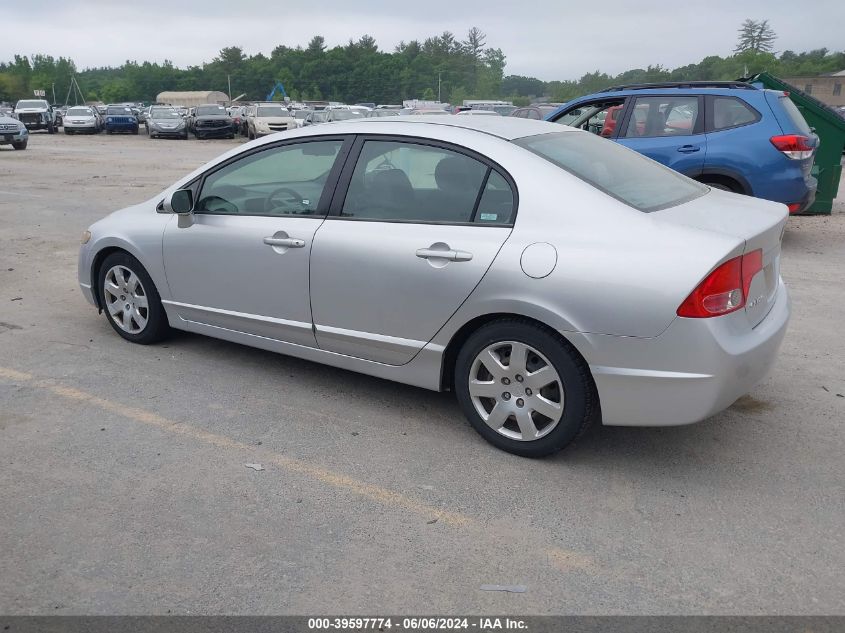 2006 Honda Civic Lx VIN: 2HGFA165X6H507140 Lot: 39597774