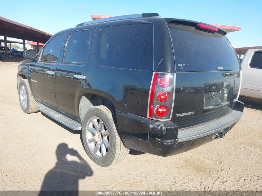 2008 GMC Yukon Denali VIN: 1GKFK63828J137718 Lot: 39597776