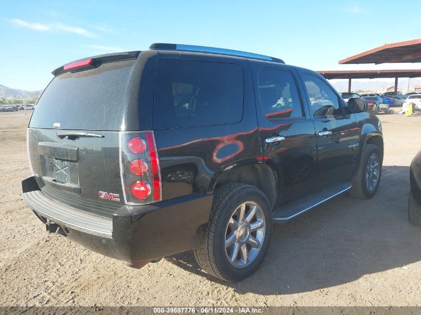 2008 GMC Yukon Denali VIN: 1GKFK63828J137718 Lot: 39597776