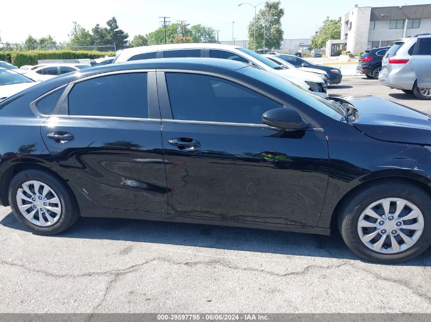 2022 Kia Forte Fe VIN: 3KPF24AD4NE461200 Lot: 39597795