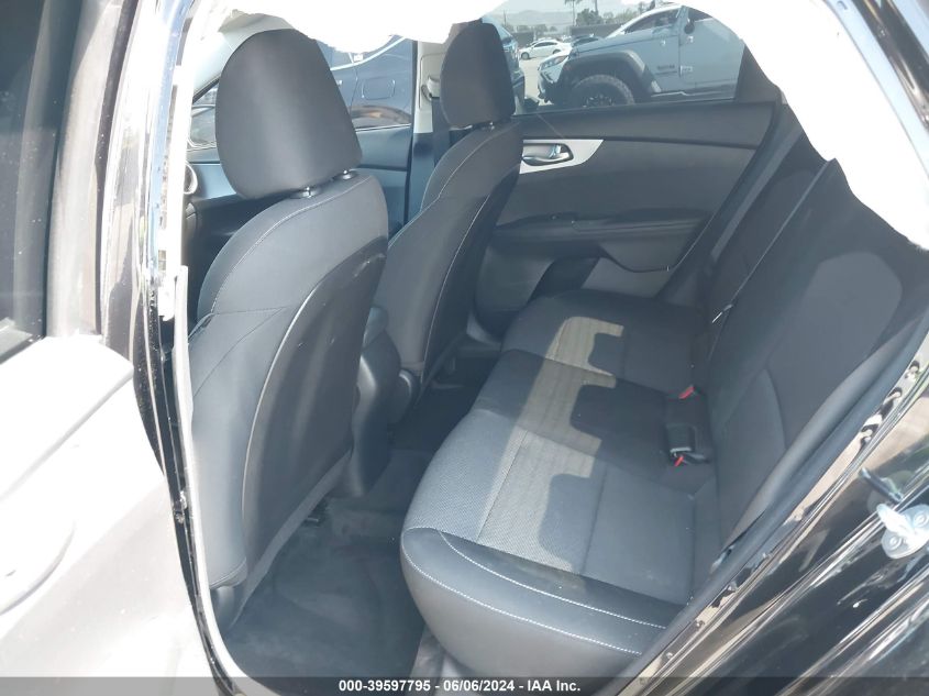 2022 Kia Forte Fe VIN: 3KPF24AD4NE461200 Lot: 39597795