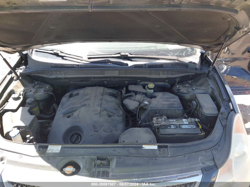 2008 Hyundai Veracruz Gls/Limited/Se VIN: KM8NU13C88U068911 Lot: 39597807