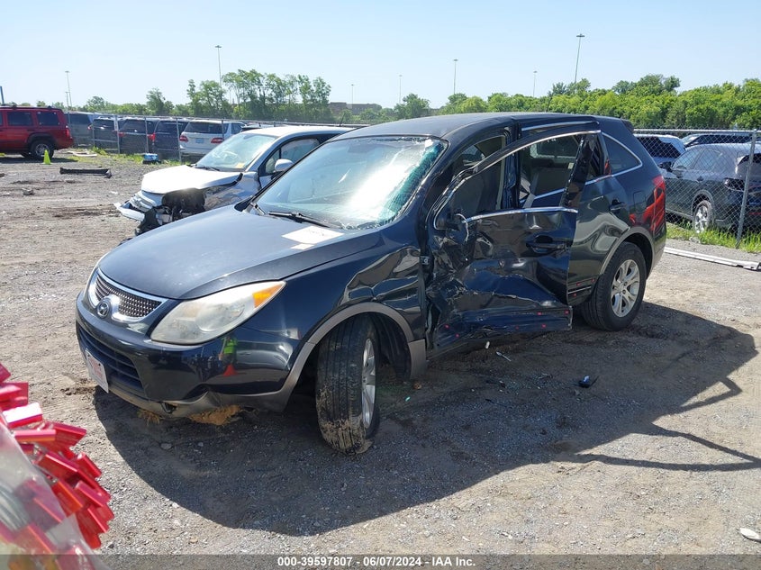 2008 Hyundai Veracruz Gls/Limited/Se VIN: KM8NU13C88U068911 Lot: 39597807
