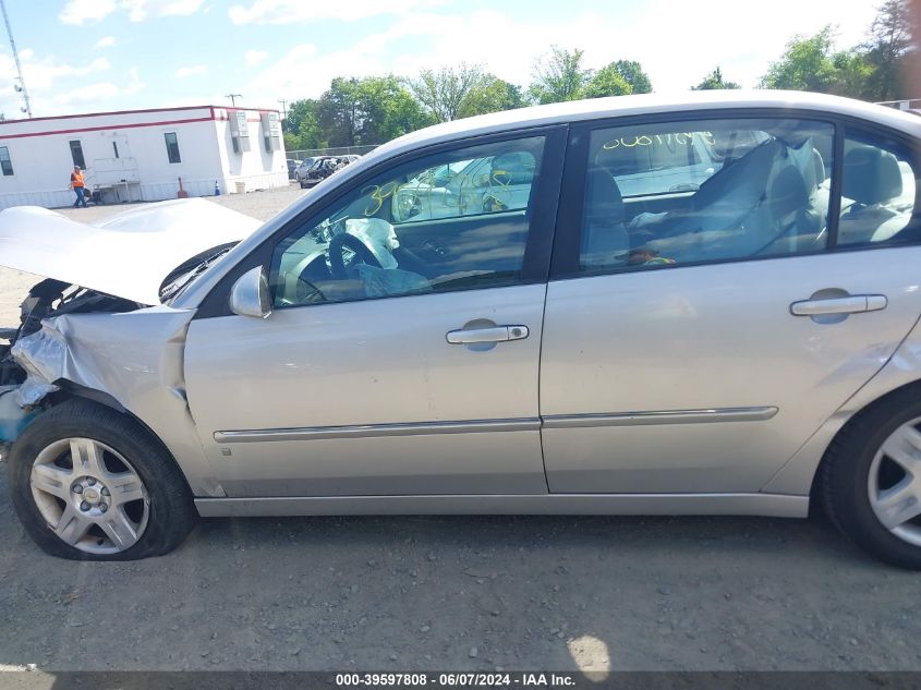 2006 Chevrolet Malibu Lt VIN: 1G1ZT53816F256580 Lot: 39597808