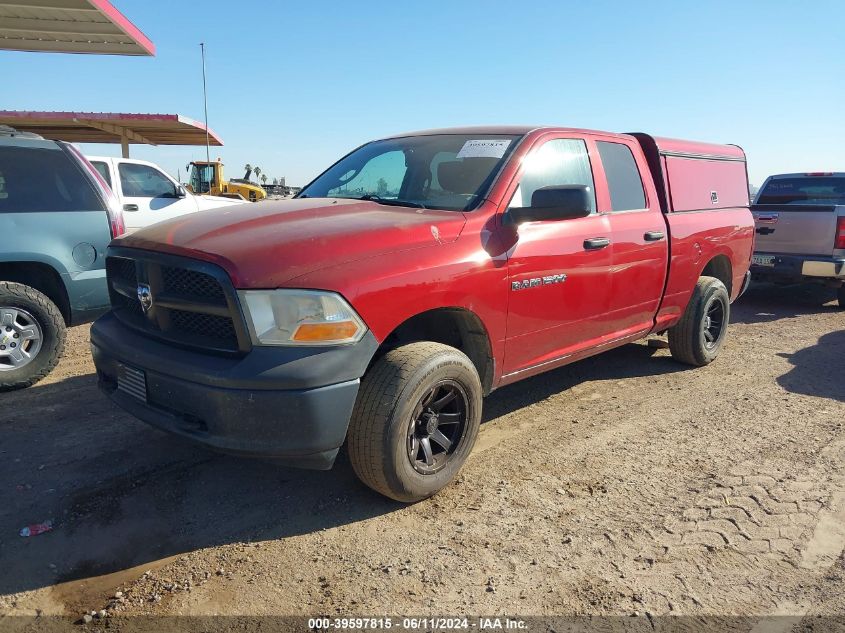 2012 Ram 1500 St VIN: 1C6RD7FPXCS278266 Lot: 39597815