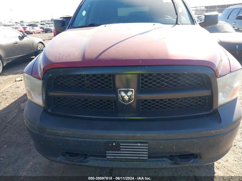 2012 Ram 1500 St VIN: 1C6RD7FPXCS278266 Lot: 39597815