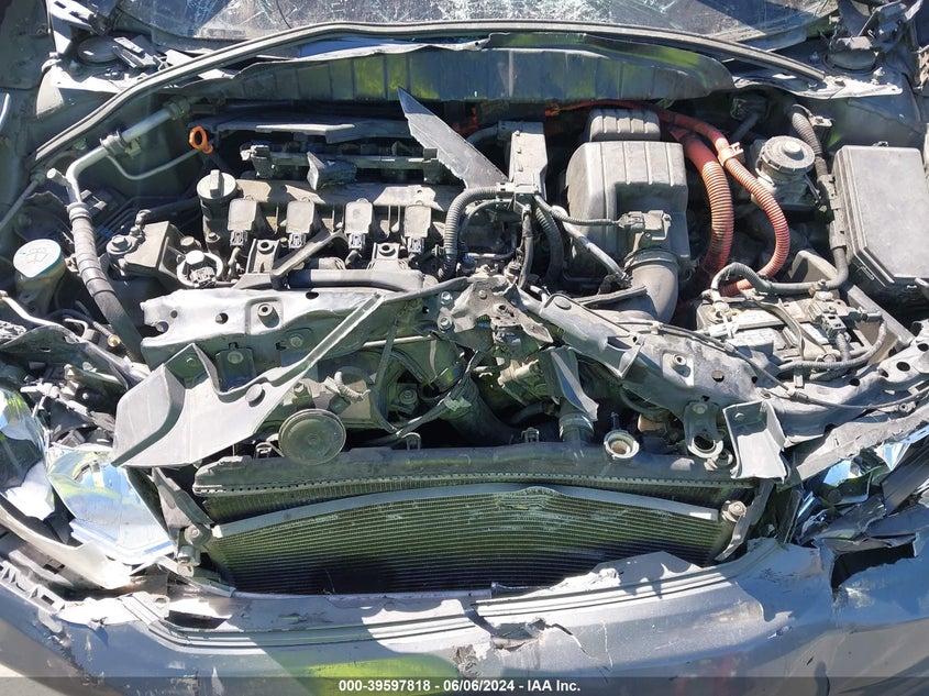 2012 Honda Civic Hybrid VIN: JHMFB4F28CS004759 Lot: 39597818