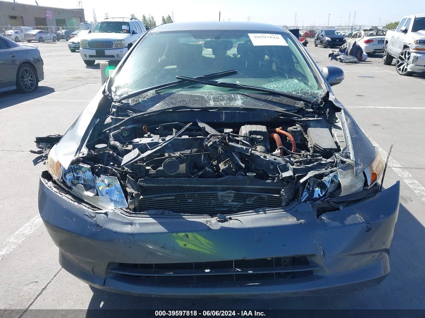 2012 Honda Civic Hybrid VIN: JHMFB4F28CS004759 Lot: 39597818