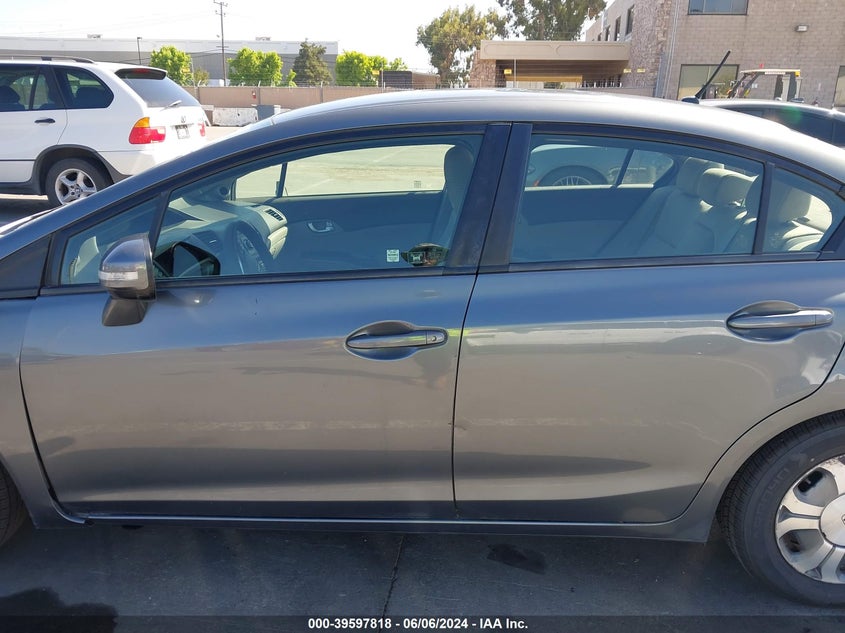 2012 Honda Civic Hybrid VIN: JHMFB4F28CS004759 Lot: 39597818