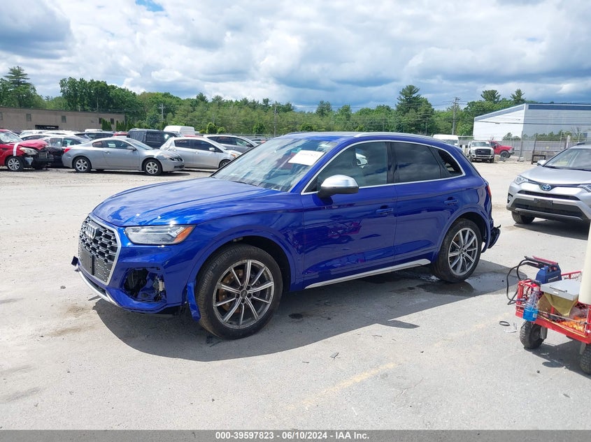 2022 Audi Sq5 Premium Plus Tfsi Quattro Tiptronic VIN: WA1B4AFY1N2052484 Lot: 39597823