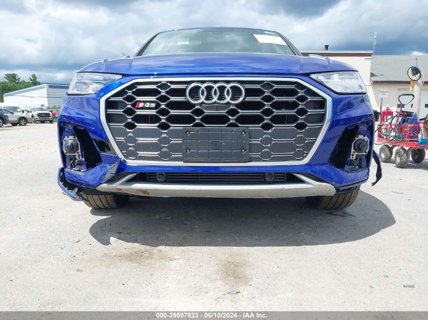 2022 Audi Sq5 Premium Plus Tfsi Quattro Tiptronic VIN: WA1B4AFY1N2052484 Lot: 39597823