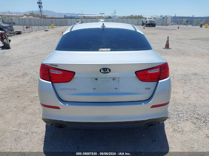 2015 Kia Optima Lx VIN: 5XXGM4A76FG509880 Lot: 39597830