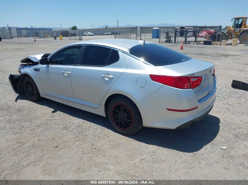 2015 Kia Optima Lx VIN: 5XXGM4A76FG509880 Lot: 39597830