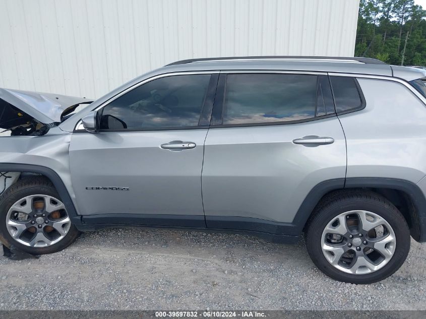 2021 Jeep Compass Limited Fwd VIN: 3C4NJCCB9MT531305 Lot: 39597832