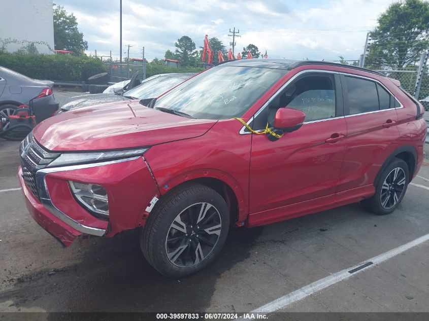 2023 Mitsubishi Eclipse Cross Se S-Awc/Sel S-Awc VIN: JA4ATWAA3PZ002976 Lot: 39597833