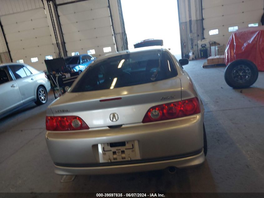 2006 Acura Rsx VIN: JH4DC54856S020620 Lot: 39597835