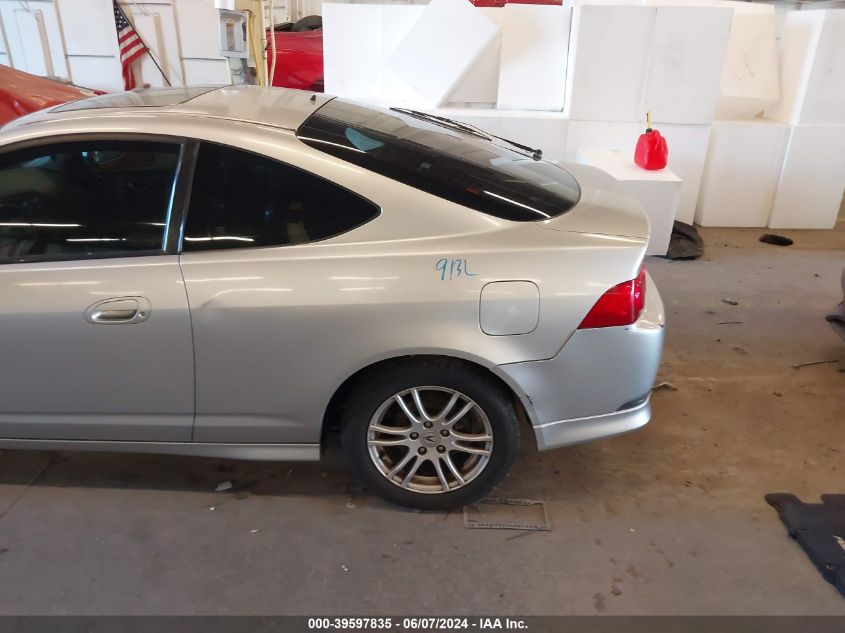 2006 Acura Rsx VIN: JH4DC54856S020620 Lot: 39597835