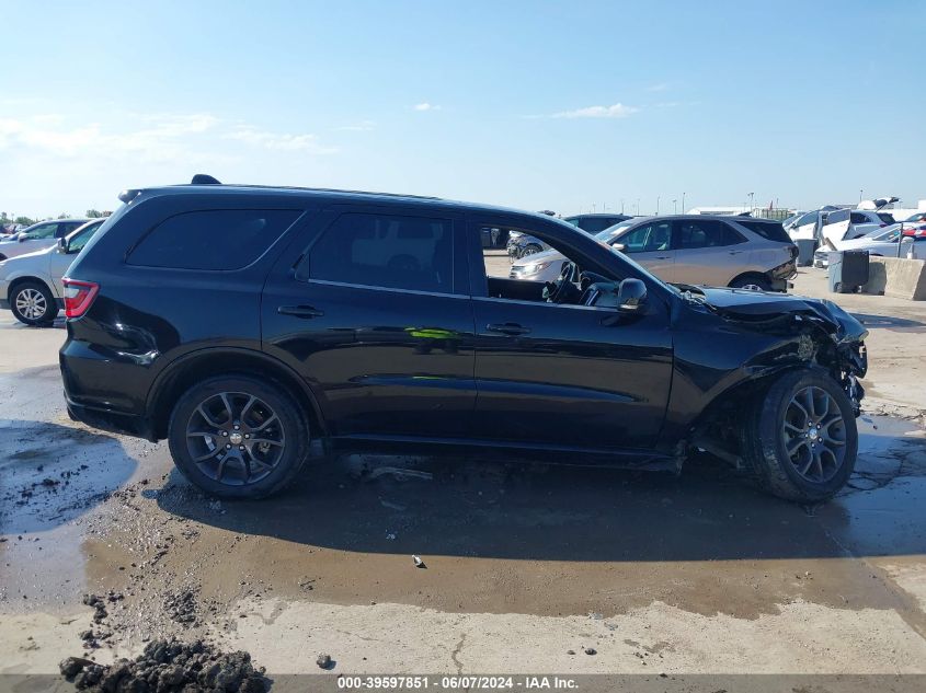 2017 Dodge Durango R/T Rwd VIN: 1C4SDHCT1HC752785 Lot: 39597851