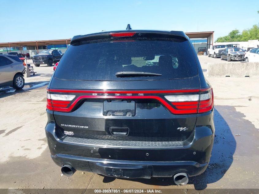 2017 Dodge Durango R/T Rwd VIN: 1C4SDHCT1HC752785 Lot: 39597851