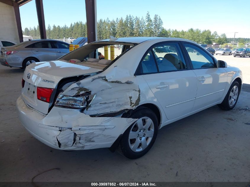 2010 Hyundai Sonata Gls VIN: 5NPET4AC0AH623815 Lot: 39597852