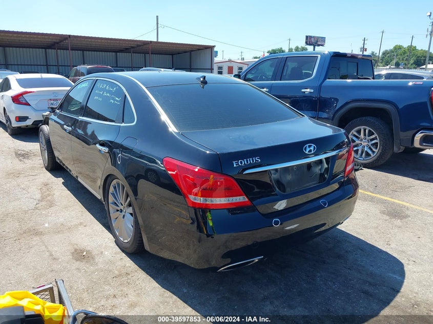 2015 Hyundai Equus Ultimate VIN: KMHGH4JH9FU093522 Lot: 39597853