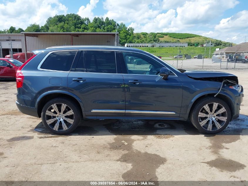 2022 Volvo Xc90 Recharge Plug-In Hybrid T8 Inscription Expression Extended Range 6P/T8 Inscription Expression Extended Range 7P VIN: YV4H60CZXN1832455 Lot: 39597854