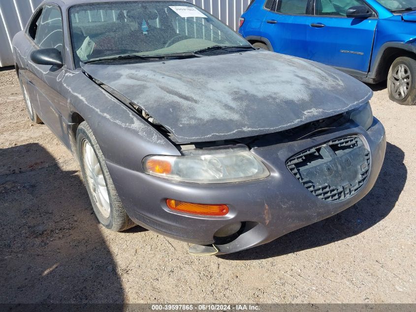 1997 Chrysler Sebring Lxi VIN: 4C3AU52N2VE076055 Lot: 39597865