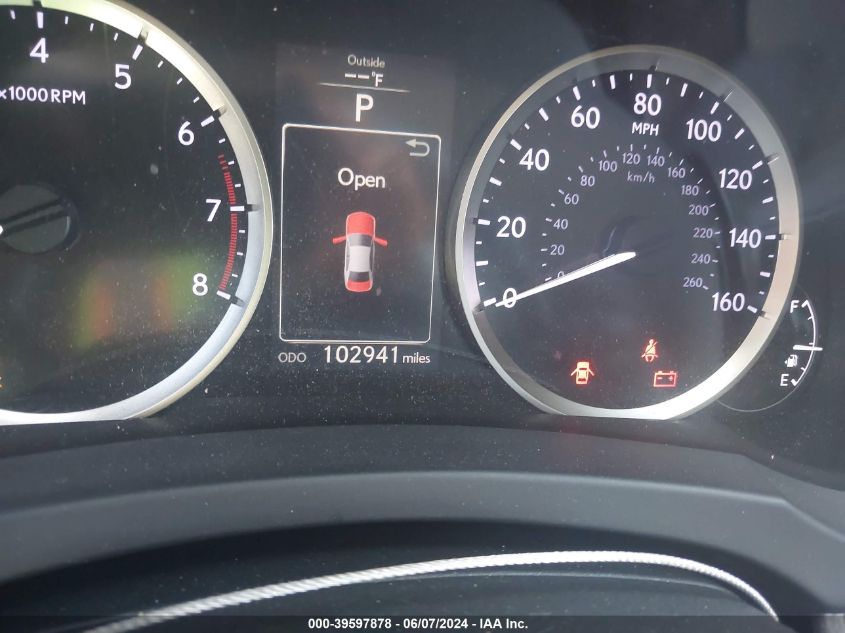 2015 Lexus Is 250 VIN: JTHBF1D25F5064411 Lot: 39597878