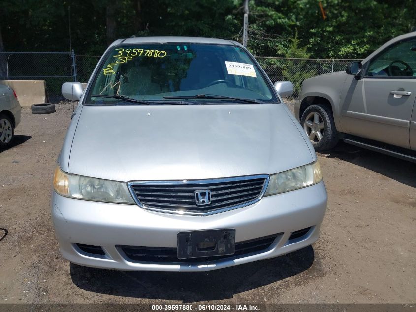 2001 Honda Odyssey Ex VIN: 2HKRL18601H599273 Lot: 39597880