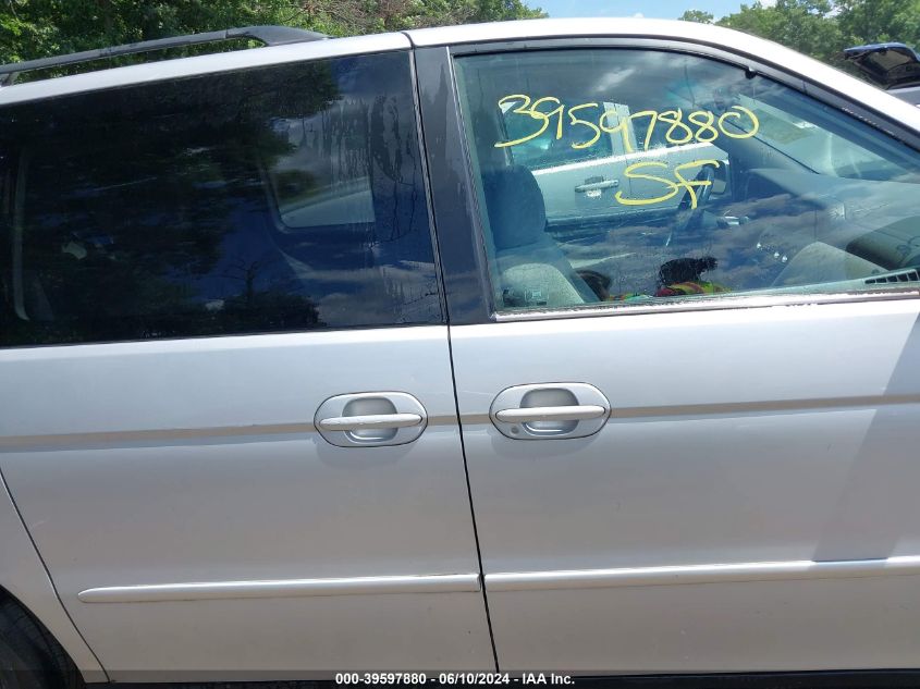 2001 Honda Odyssey Ex VIN: 2HKRL18601H599273 Lot: 39597880