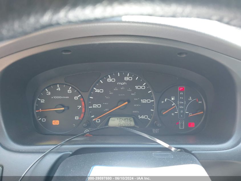 2001 Honda Odyssey Ex VIN: 2HKRL18601H599273 Lot: 39597880