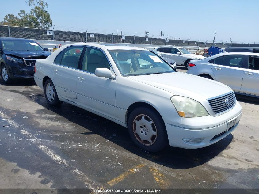 2002 Lexus Ls 430 VIN: JTHBN30F520085869 Lot: 39597890