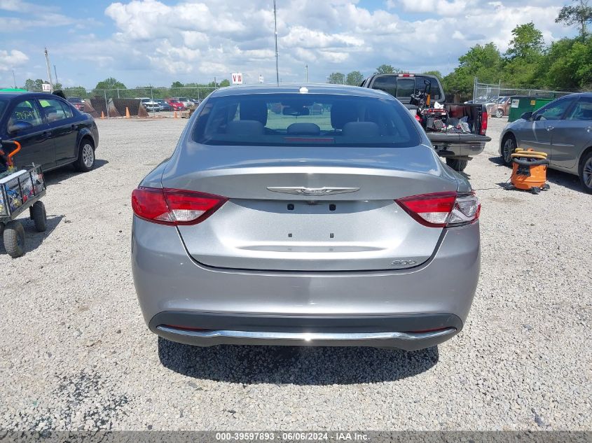 2015 Chrysler 200 Limited VIN: 1C3CCCAB5FN550462 Lot: 39597893