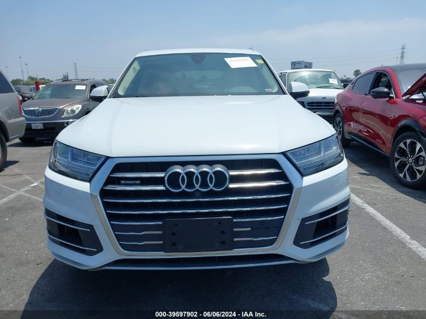 2018 Audi Q7 3.0T Premium VIN: WA1LAAF7XJD025965 Lot: 39597902