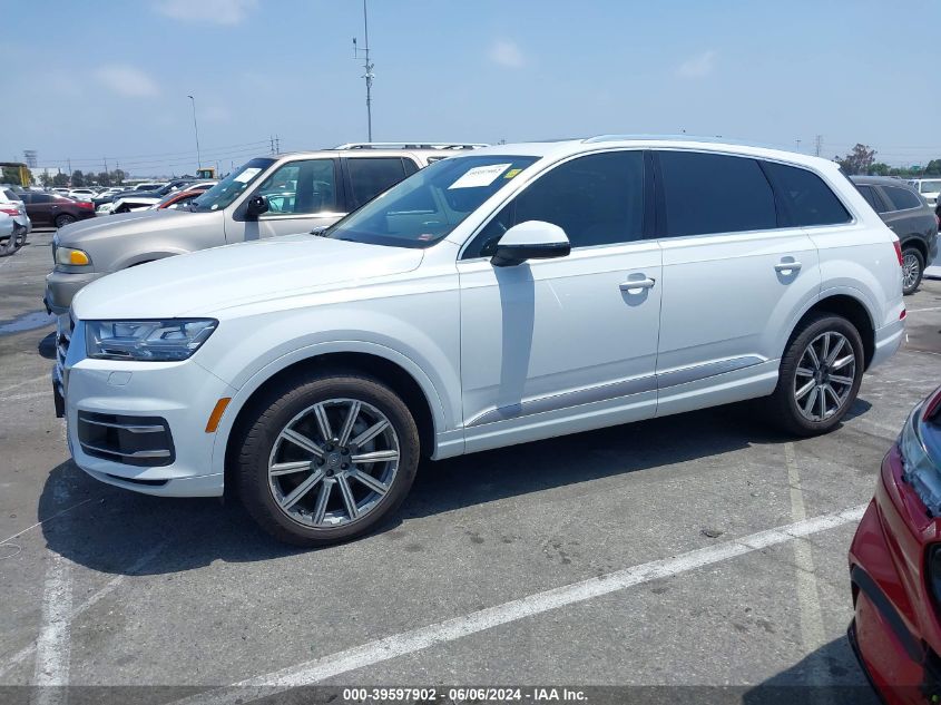 2018 Audi Q7 3.0T Premium VIN: WA1LAAF7XJD025965 Lot: 39597902